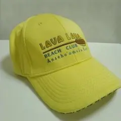 LAVA LAVA BEACH CLUB キャップ イエロー