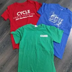 3枚セット　アメリカ古着　メンズTシャツ　S　 ギルダン