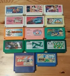 【ファミコン】 31本まとめて 本体なく動作未確認 ジャンク品扱い