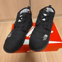 THE NORTH FACE ブラックハイカットシューズ