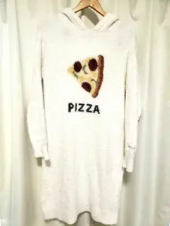 美品 ジェラートピケ 可愛い ピザ フードワンピース