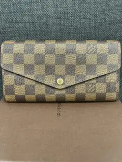 ルイヴィトン ダミエ ポルトフォイユ サラ長財布