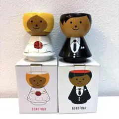 Lucie Kaas Bordfolkルーシーコース木製エッグカップ　デンマーク