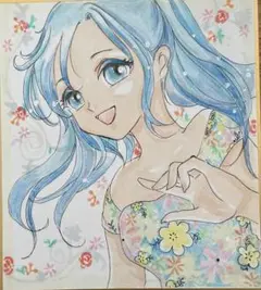 オリジナルイラスト　手描きイラスト アナログイラスト