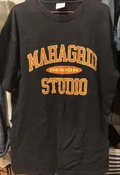 MAHAGRID プリントTシャツ Lサイズ ブラック