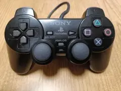 純正 PS2 デュアルショック2 コントローラー ブラック 基盤内部清掃済