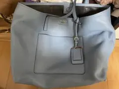 PRADA トートバッグ ブルー