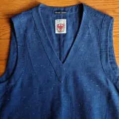 FRANK LEDER フランクリーダー　ベスト リネン　コットン