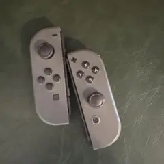 【純正】　Nintendo Switch ジョイコン グレー