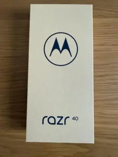 新品未使用品motorola razr 40 セージグリーン
