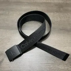 Calvin Klein ブラックベルト120cm