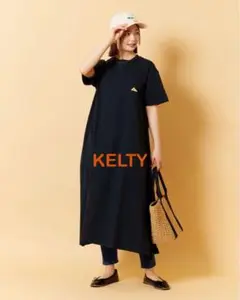 KELTY/ケルティ 別注フレアワンピース ブラック