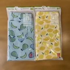 ユニクロUNIQLO レギンス 80サイズ 2枚 【未開封品】7分丈