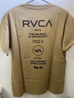 RVCA ベージュ Tシャツ M新品タグ付き