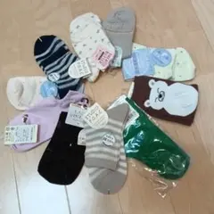 レディースソックス いろいろ10足セット　22〜24cm