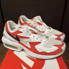 Nike Air Max 2 LIGHT ホワイト/レッド スニーカー