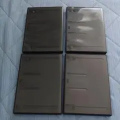 空DVDケース(黒)４枚
