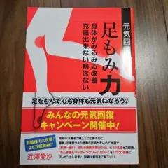 元気回復足もみ力 : 身体がみるみる改善克服出来ない病はない