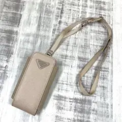 プラダ PRADA サフィアーノ 携帯ホルダー