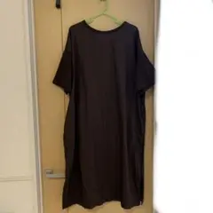 アメリカンホリック 布帛切り替え　ワンピース　ポケットあり　Lサイズ　中古