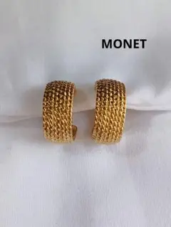 q4 MONET ゴールド　フープ　イヤリング リング