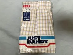 新品！GUNZE/just Dandy/トランクス/チェック/レトロ/当時物/M
