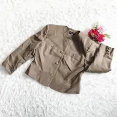 フェミナ サン レディ(9)ノーカラージャケット エレガンス コンサバ