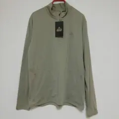 【新品】TARAS BOULBA   裏起毛ストレッチハーフジップシャツ