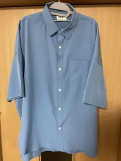 THE HITSSルーズシルエット ポリストレッチ レギュラーカラー　Lサイズ