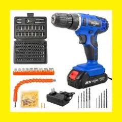 電動ドライバー 充電式 コードレス 正逆転切替 18段階トルク調整 DIY