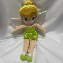 ディズニーストア ティンカーベル ぬいぐるみ 約25センチ タグ付き ディズニー