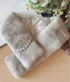 新品同様!ルネミンクパールマフラー foxey フォクシー