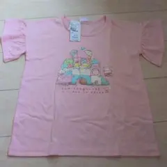 すみっコぐらし Tシャツ 140 ピンク