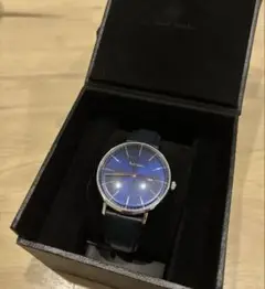 Paul Smith ポールスミス 腕時計 ブルーレザー P10080 時計