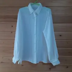 アプレジュール オフホワイト ブラウス ロング
