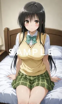 古手川唯　ToLOVEる　ブロマイドＬ判サイズ