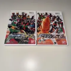 Wii 仮面ライダー クライマックスヒーローズ 2本セット
