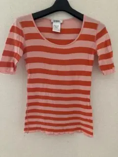未使用SONIA RIKIEL カルマソニアリキエルボーダーTシャツXSサイズ