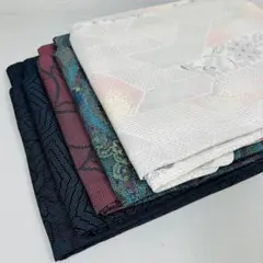 大島紬 着物 正絹 5着 着物まとめ売り S-2762
