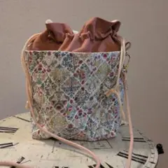 巾着ショルダーバッグ