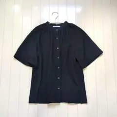 BEAUTY&YOUTH ブラック 半袖 ブラウス フリーサイズ