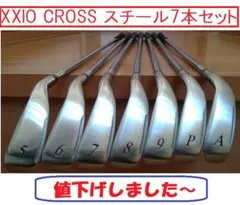 ゼクシオクロス2019アイアン 7本セット(#5~9,PW,AW)