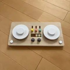 dou ドゥ little DJ ターンテーブル 音のなるおもちゃ　知育玩具