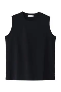 ★新品・未使用★ebure タンクトップ ネイビー カットソー ノースリーブ osharewalker タンクトップ レディース トップス カットソー