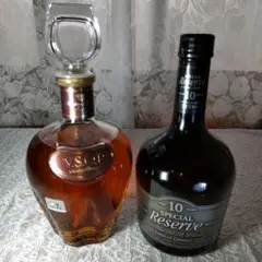 サントリー リザーブ10年とVSOPブランデー