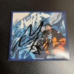 未使用】MU-TON RIPCREAM サイン入りアルバム 激レアステッカー付