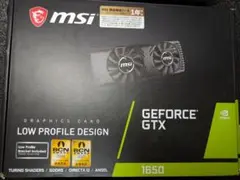 【送料無料・動作確認済】MSI GTX 1650 4GT LP