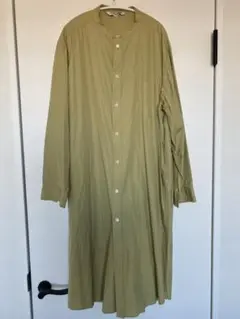 arts and sciences 天然染シャツワンピース