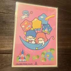 1983年　サンリオ キキララ 下敷き　【昭和レトロ】