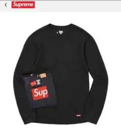 Supreme × Hanes サーマルクルーネック 長袖ワッフルTシャツ 2025年最新】SUPREME HANES ワッフルの人気アイテム - メルカリ